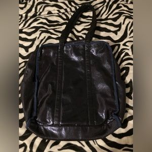 Navy blue large purse